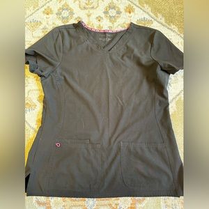 Heart soul Scrub Set in Black